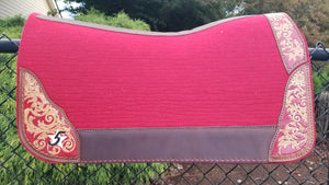 5 Star Painted Classic - Red w/ Red Corner Plates & Red Buckstitching