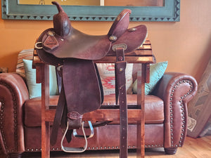 Burns Barrel Saddle - 14.5 30 MDX