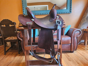 Burns Barrel Saddle - 14.5 30 MDX
