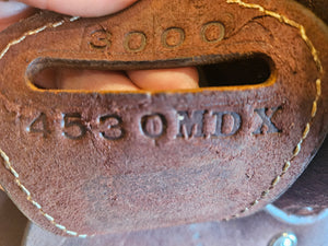 Burns Barrel Saddle - 14.5 30 MDX