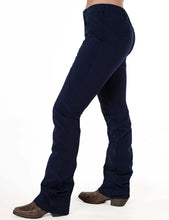 Cowgirl Tuff Work Hard Play Hard - Navy