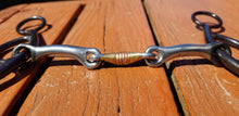 Dutton LZ Gag Bit - 3-pc Smooth Snaffle w/ Dogbone