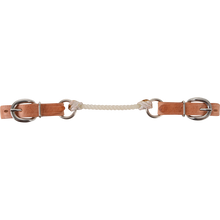 Classic Equine Harness Leather Rope Curb Strap