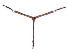 1.5-inch Breastcollar with Floral Spot Dots - Martin Saddlery