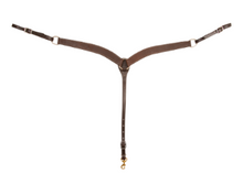 1.75-inch Breast collar Chocolate Roughout - Martin Saddlery