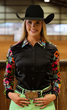 Ranch Dress'n - Western Neon Satin