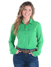 Breathe Instant Cooling UPF Pullover Button-Up - Money Green