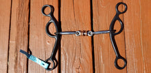 Dutton LZ Gag Bit - 3-pc Smooth Snaffle w/ Copper Rollers