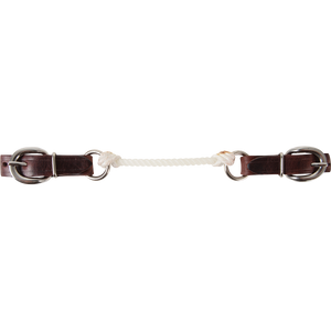 Classic Equine Latigo Leather Rope Curb Strap