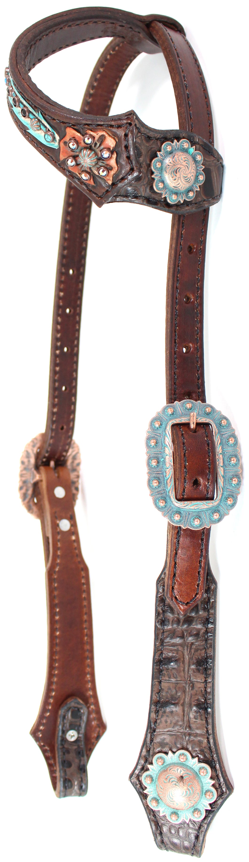 Heritage Brand - Scamper Double Sliding-Ear Headstall